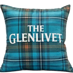 The Glenlivet Heritage Tartan Velvet Pillow 17x17
