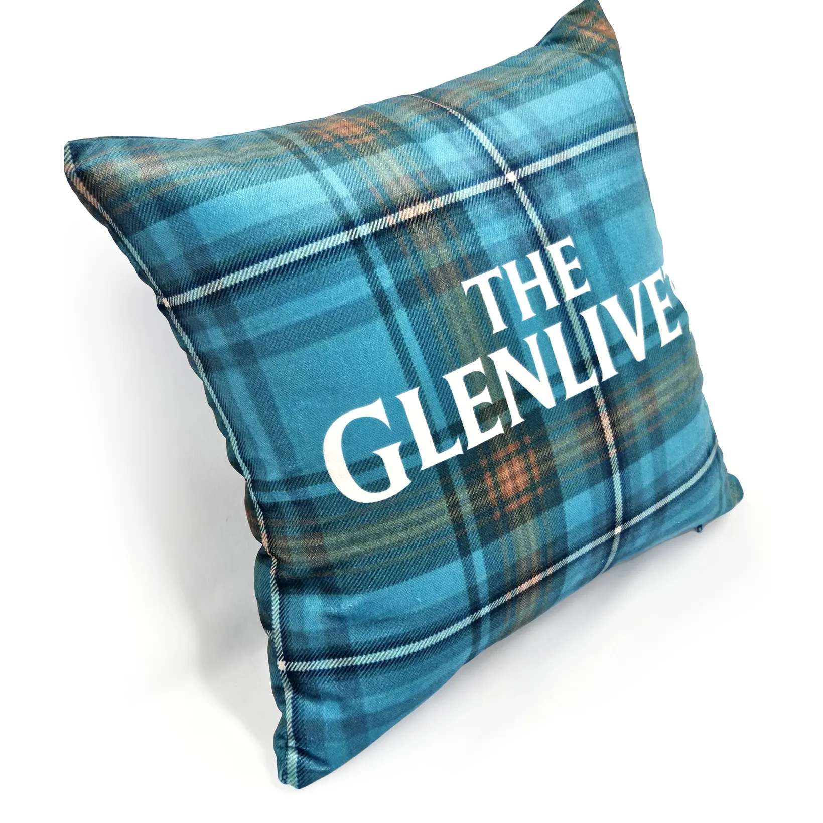 The Glenlivet Heritage Tartan Velvet Pillow 17x17