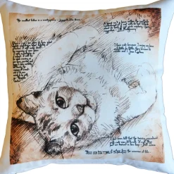 The Love of Cats 17x17 Throw Pillow
