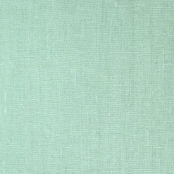 Tuscany Linen Aqua Green Throw Pillow 12x19