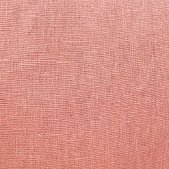 Tuscany Linen Deep Blush Throw Pillow 12x19