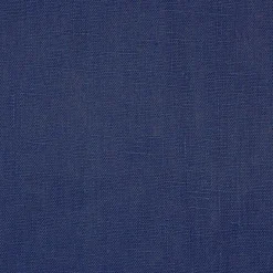 Tuscany Linen Indigo Blue Throw Pillow 12x19