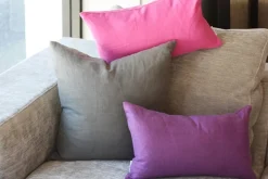Tuscany Linen Throw Pillows 20x20