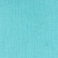 Tuscany Linen Turquoise Throw Pillow 20x20