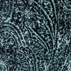 Visconti Teal Blue Chenille Throw Pillow 21x21