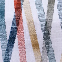 Wandering Lines Ocean Coast Throw Pillow 19x19
