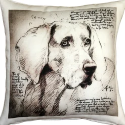 Weimaraner 17x17 Dog Pillow