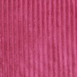 Wide Wale Corduroy 22x22 Magenta Pink Throw Pillow