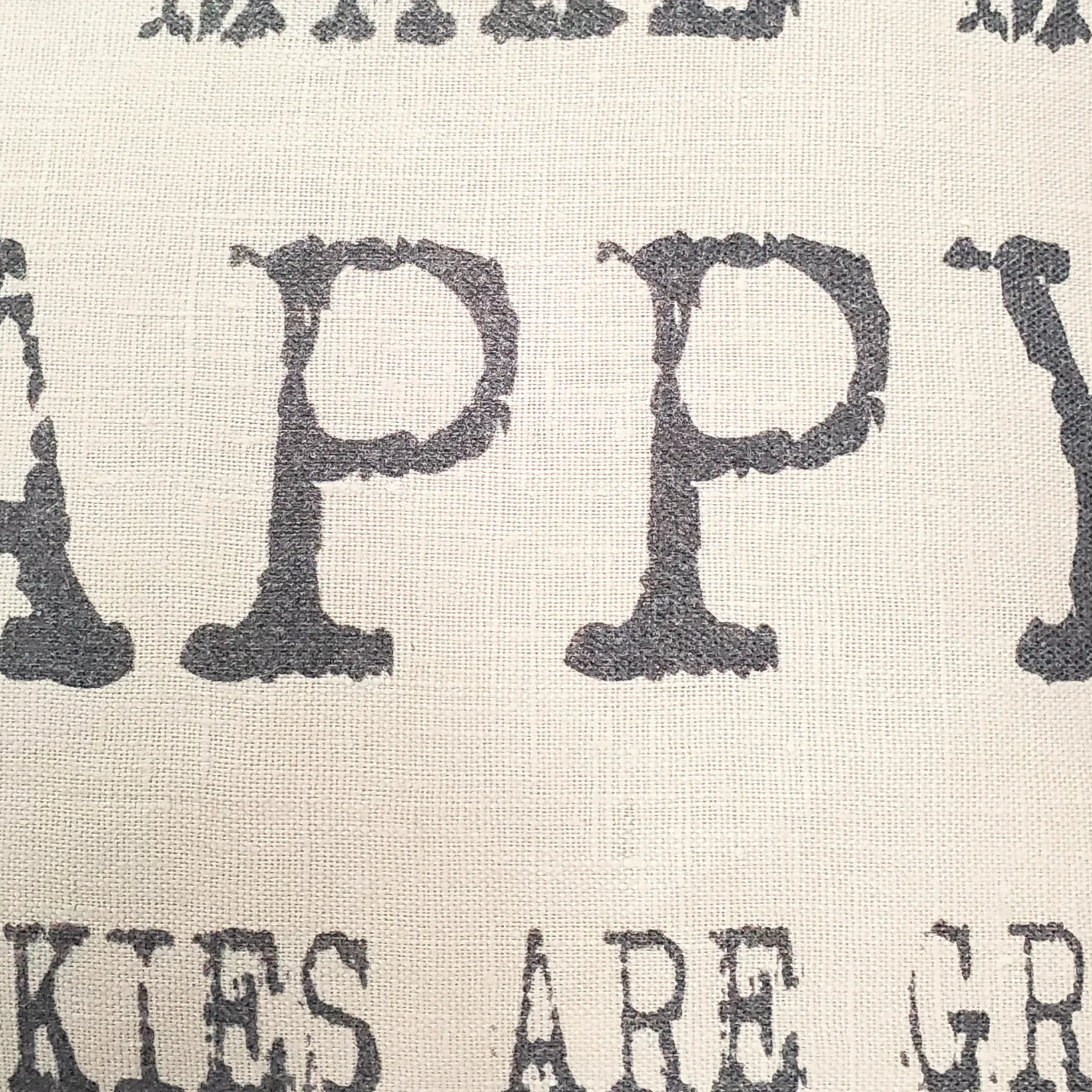 You Make Me Happy Throw Pillow